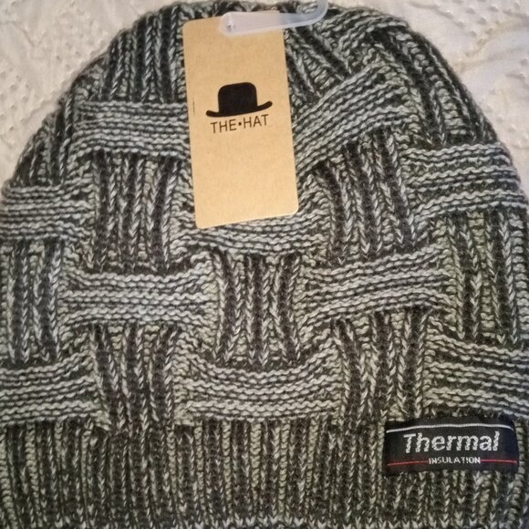 The Hat Winter Men/Women Fleece Lined Beanie Knitted Hats, Soft Thermal - Picture 1 of 2